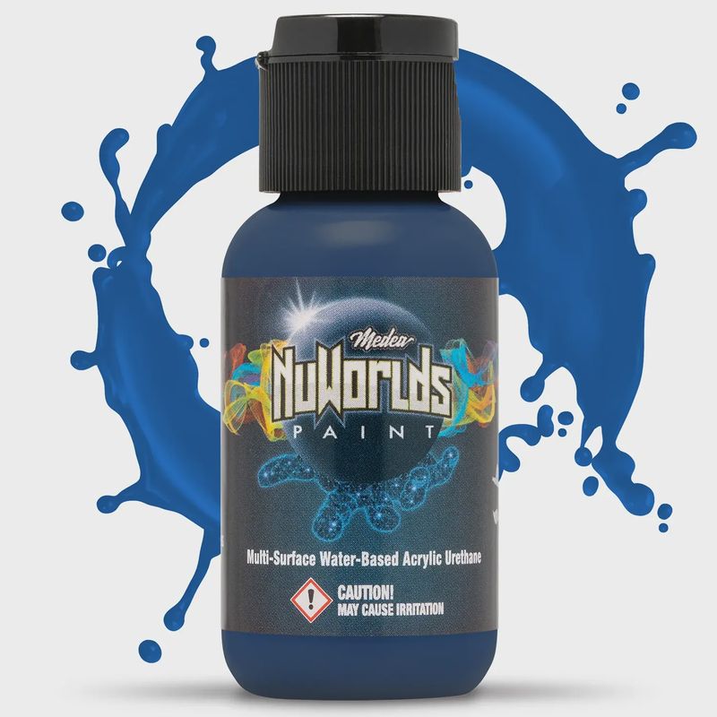 Medea NuWorlds Paint Impenetrable Dark Blue 1 oz