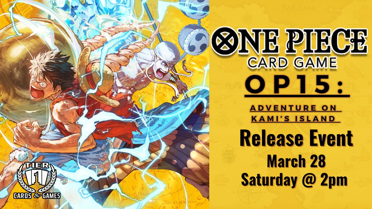 One Piece: OP15 Release Event - Saturday, March 28