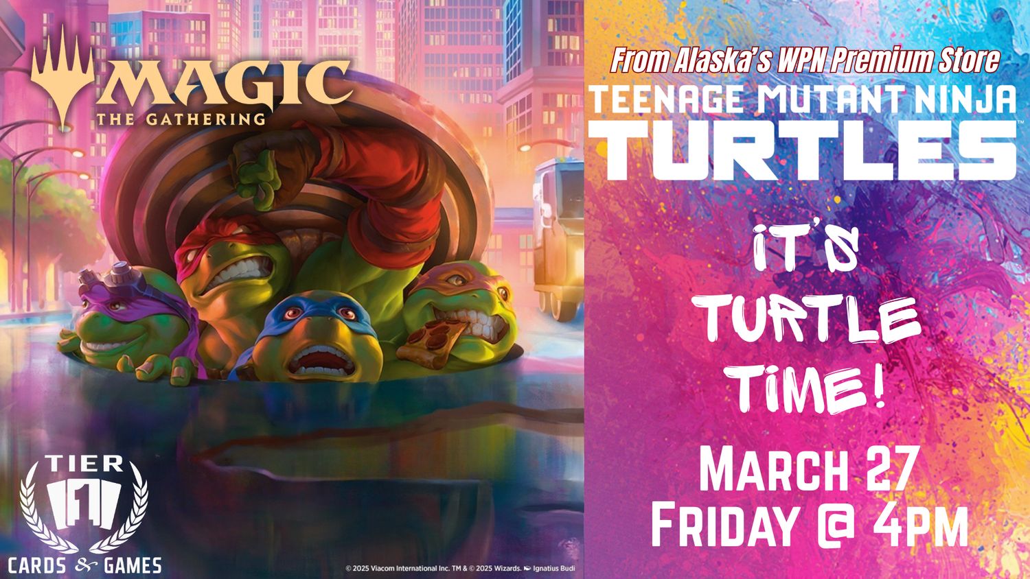 Magic: It's Turtle Time! - Friday, March 27