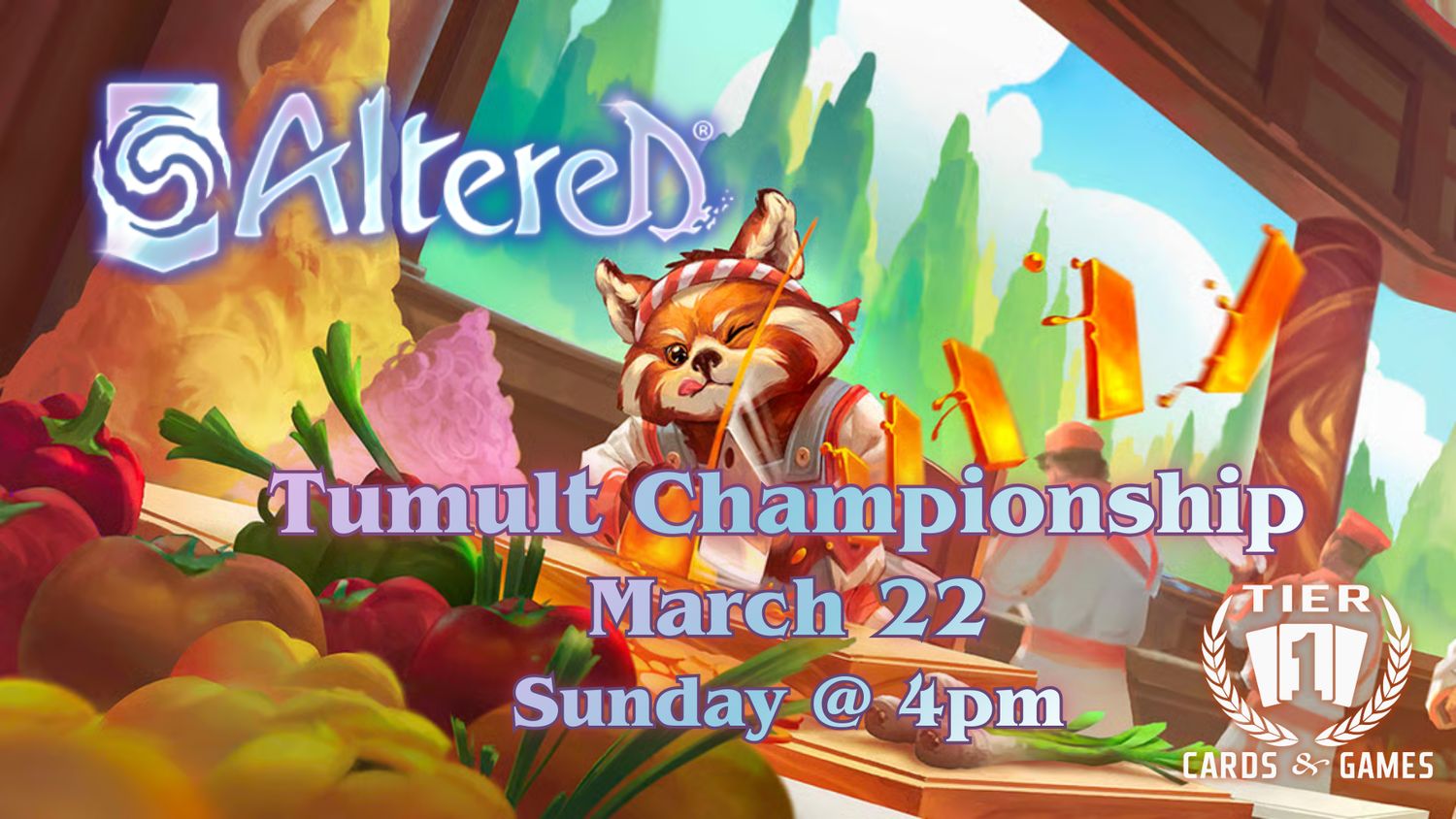 Altered: Whispers and Before Tumult - Sun, March 22