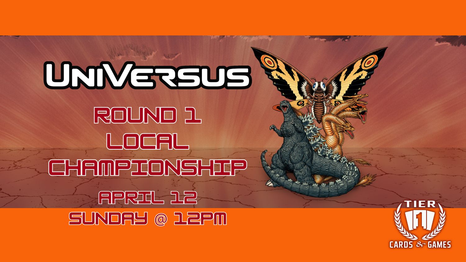 Universus: Local Championship - Sunday, April 12