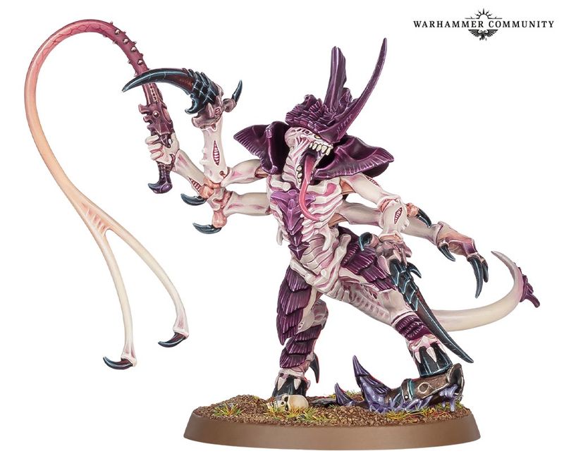 51-35 Tyranid Prime with Lash Whip
