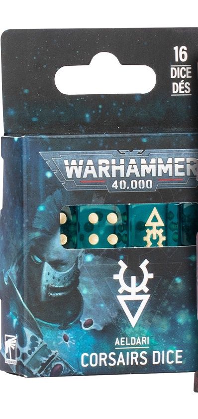 46-77 Aeldari Corsairs Dice