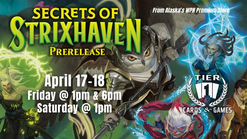 Magic The Gathering: Secrets of Strixhaven Prerelease