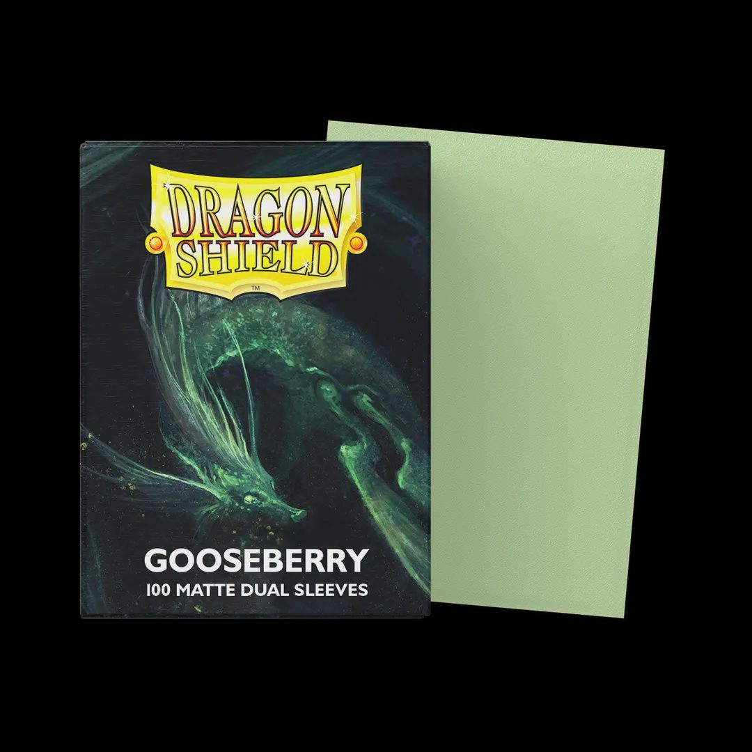 15066 - Dragon Shield - Gooseberry - Dual Matte - Standard