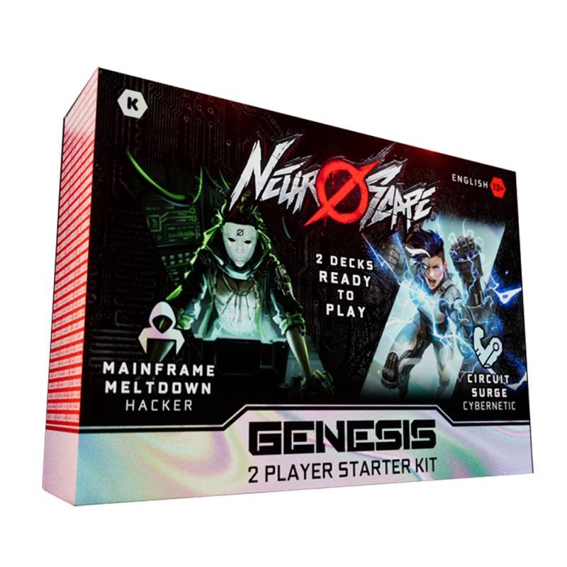 Neuroscape TCG: Genesis Unlimited 2-Player Starter Kit (Hacker/Cybernetic)