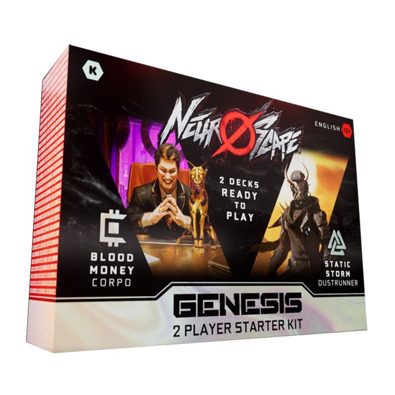 Neuroscape TCG: Genesis Unlimited 2-Player Starter Kit (Corpo/Dustrunner)