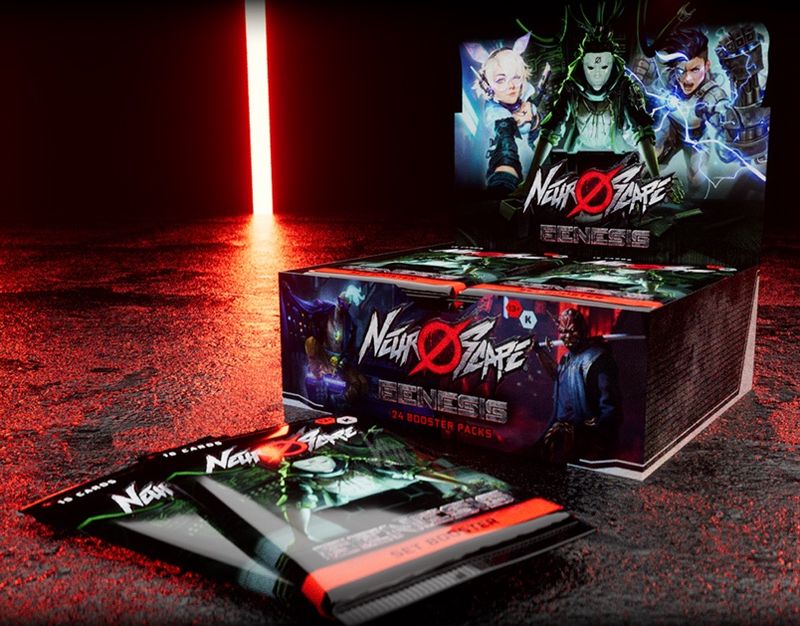Neuroscape TCG: Genesis Unlimited Booster Display