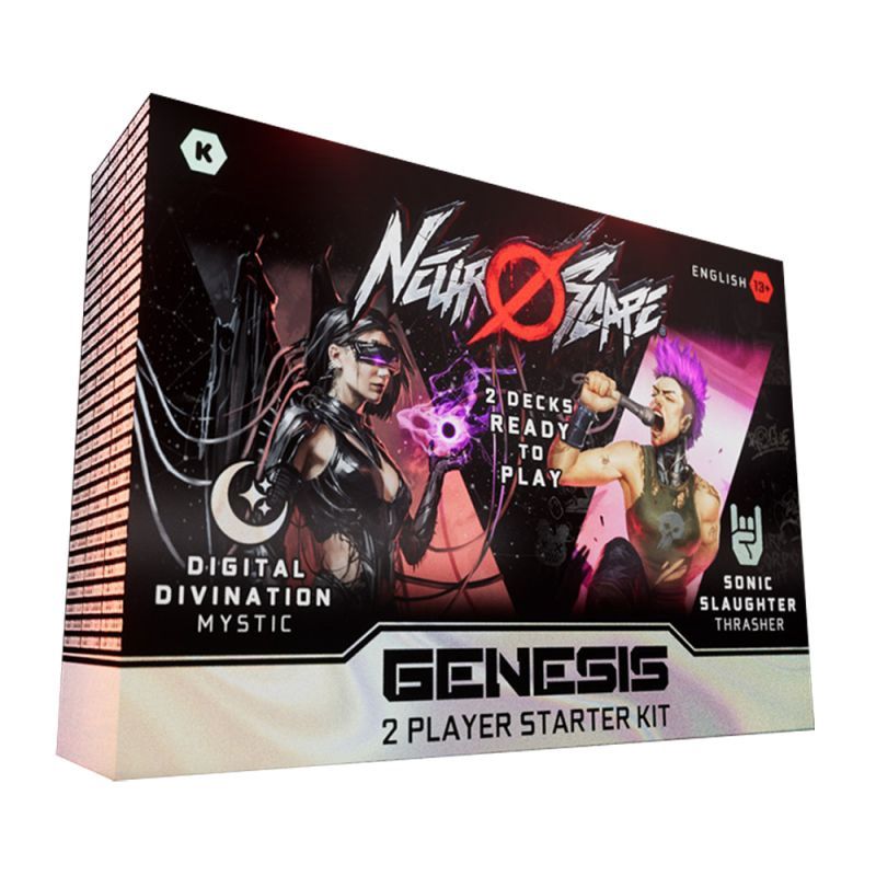 Neuroscape TCG: Genesis Unlimited 2-Player Starter Kit (Thrasher/Mystic)