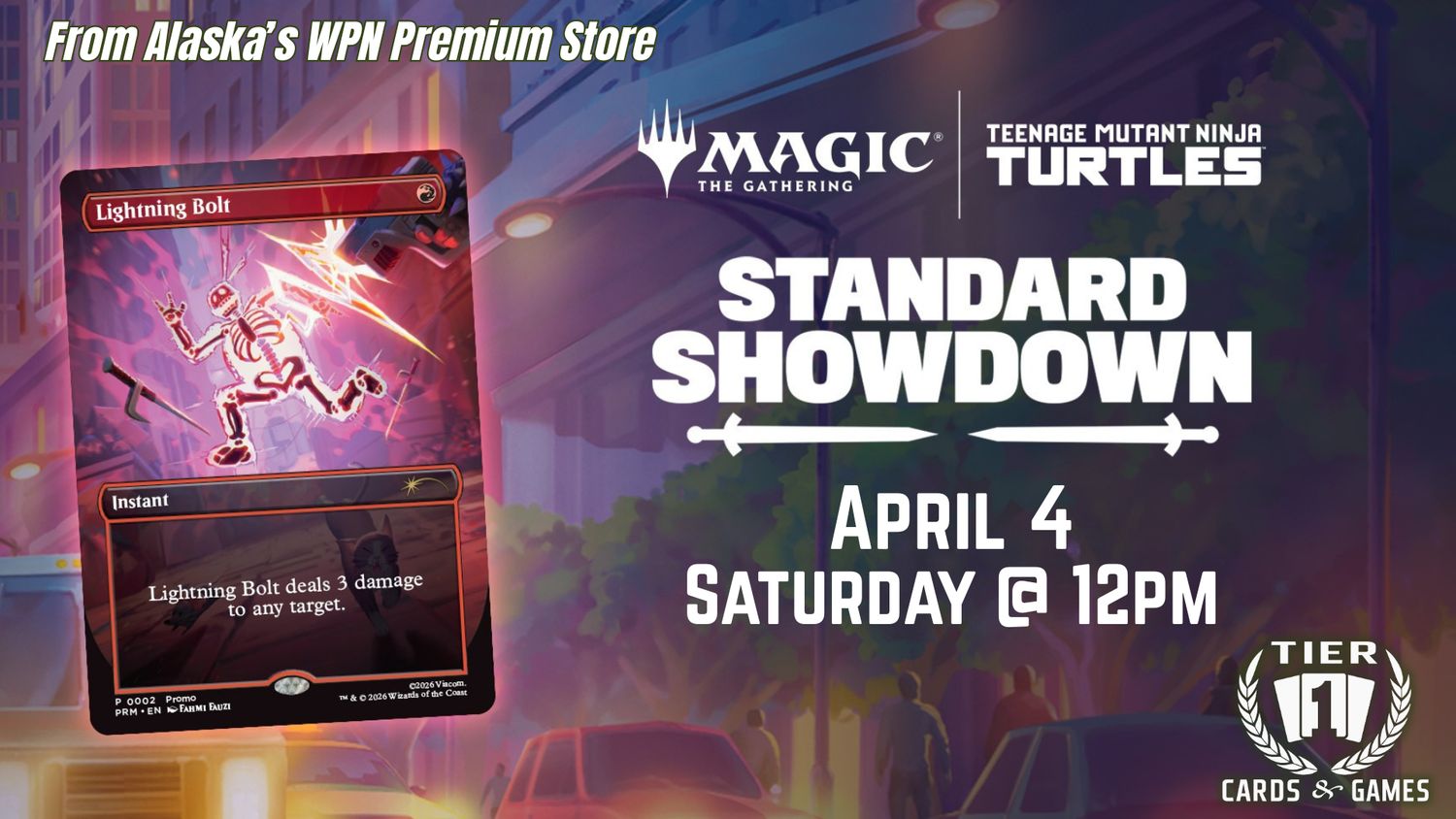 Magic: TMNT Standard Showdown - Saturday. April 4
