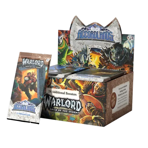 Warlords CCG: Into the Accordlands - Booster Display
