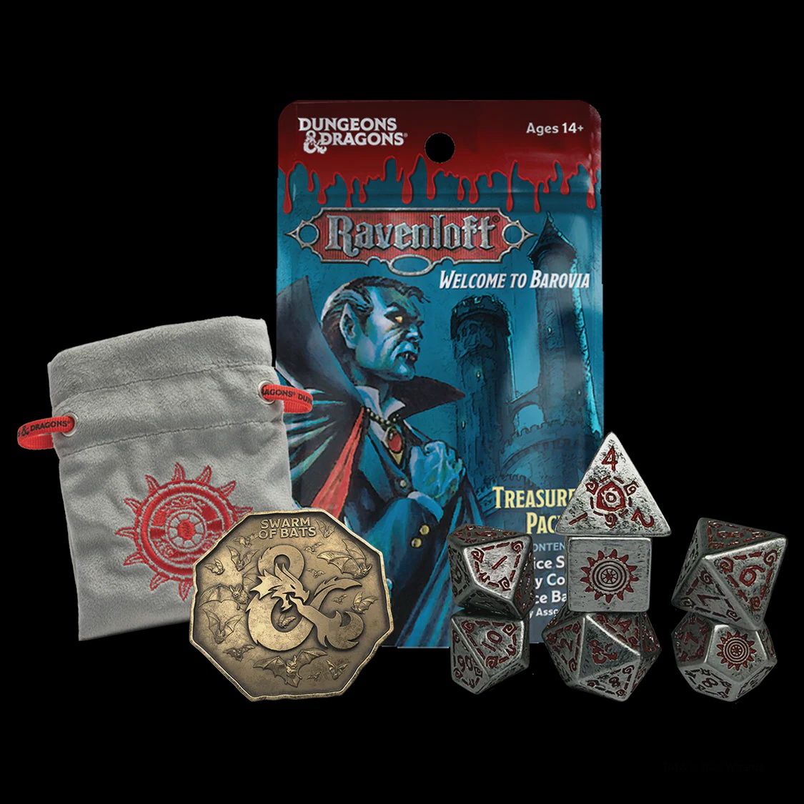 Dungeons &amp; Dragons Castle Ravenloft Treasure Packs