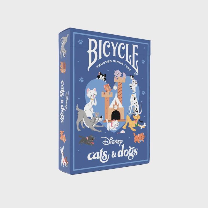 Bicycle Disney Cats and Dogs Playing Cards