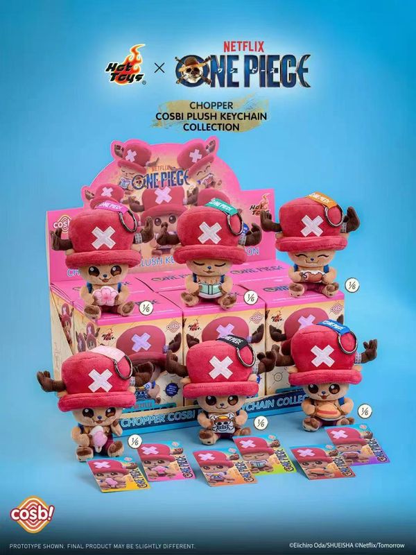 One Piece Chopper Plush Keychain Blind Box - Hot Toys COSBI