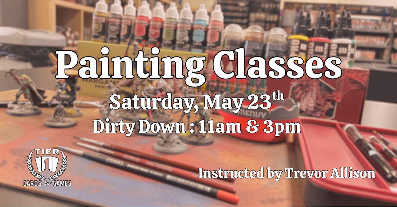 Painting Class: Dirty Down - Saturday, May 23