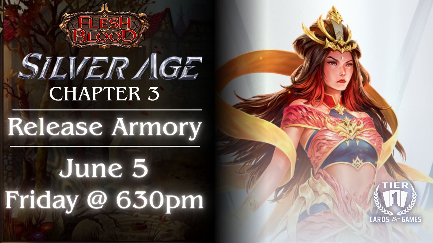 Flesh &amp; Blood: Chapter 3 Silver Age Release - Friday, June 5
