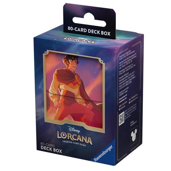 Lorcana Deck Box: Shimmering Skies - Aladdin