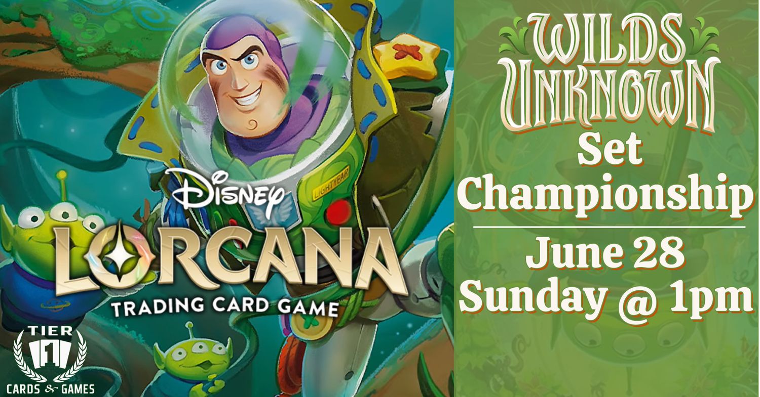 Lorcana: Wilds Unknown Set Championship - Sunday, June 28