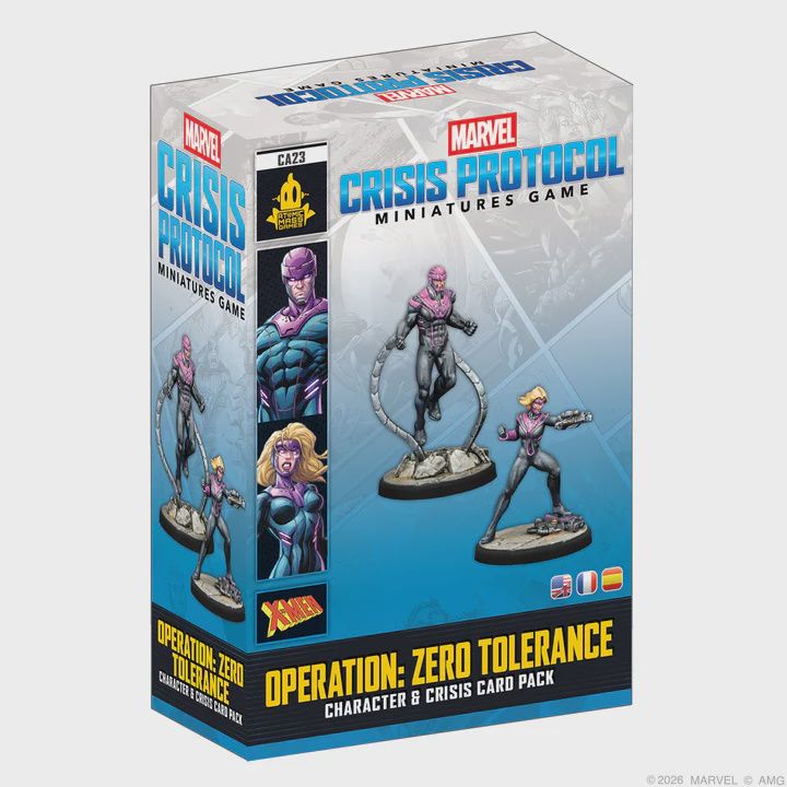 Marvel: Crisis Protocol - Operation: Zero Tolerance Character &amp; Crisis Card Pack