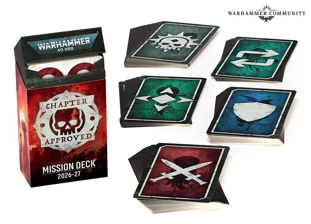 40-65 Warhammer 40,000: Chapter Approved Mission Deck 2026-27