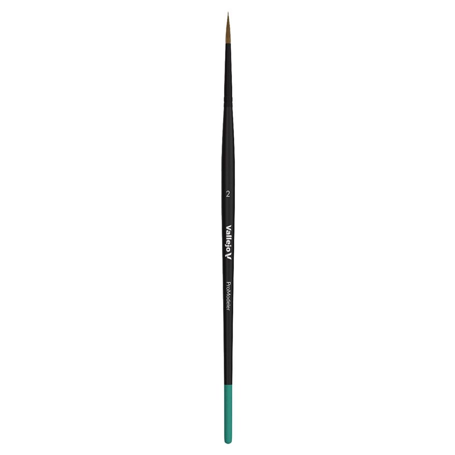 Pro Modeler Brush: Natural Hair Round No. 2