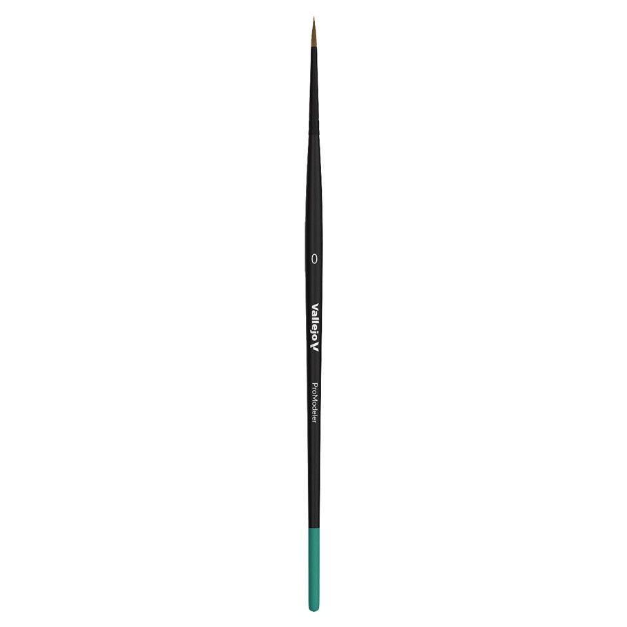Pro Modeler Brush: Natural Hair Round No. 0