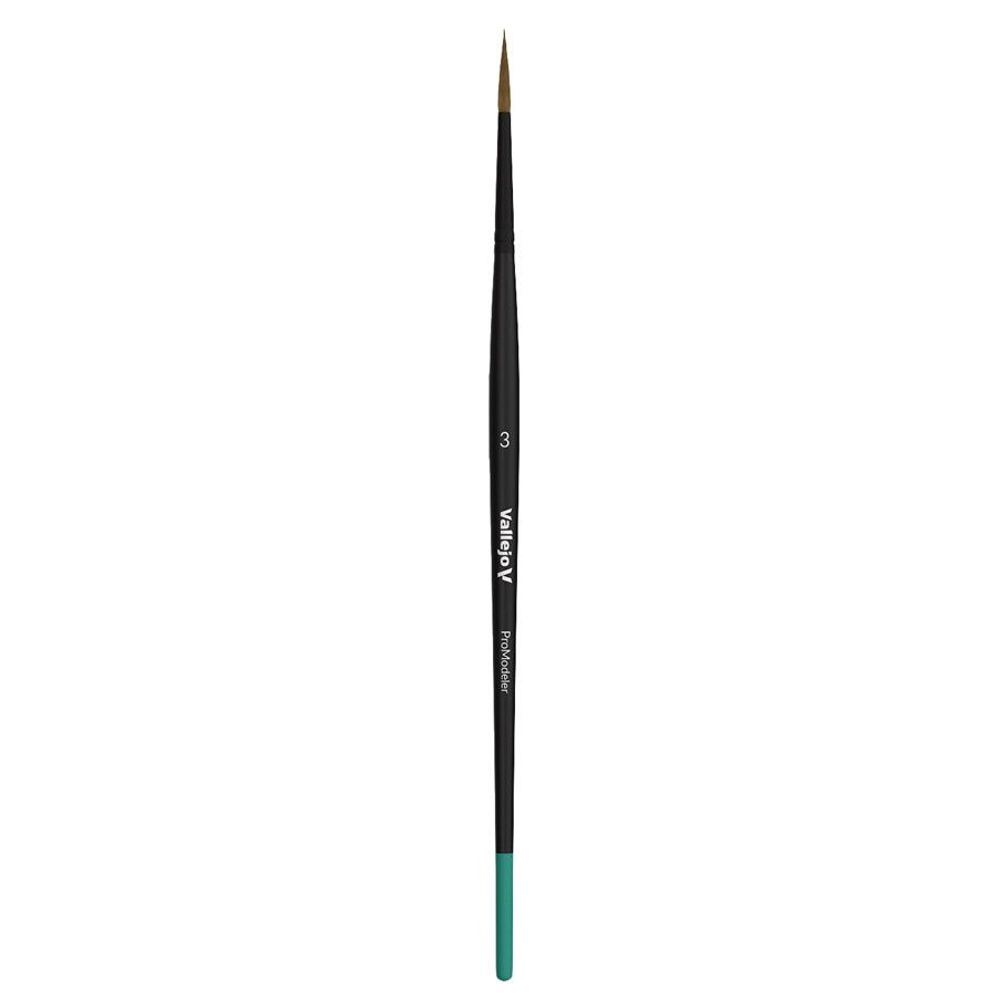 Pro Modeler Brush: Natural Hair Round No. 3