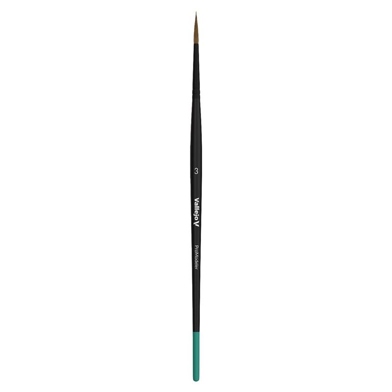 Pro Modeler Brush: Natural Hair Round No. 3