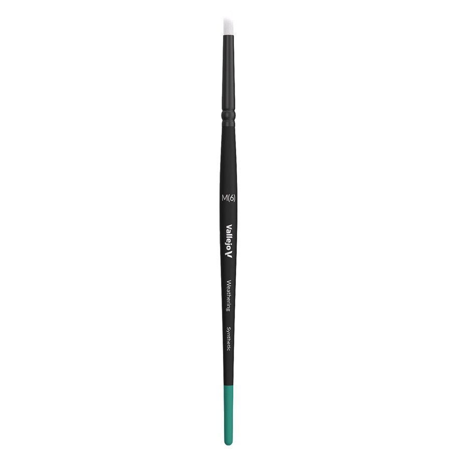 Weathering Round Brush: Synthetic Medium