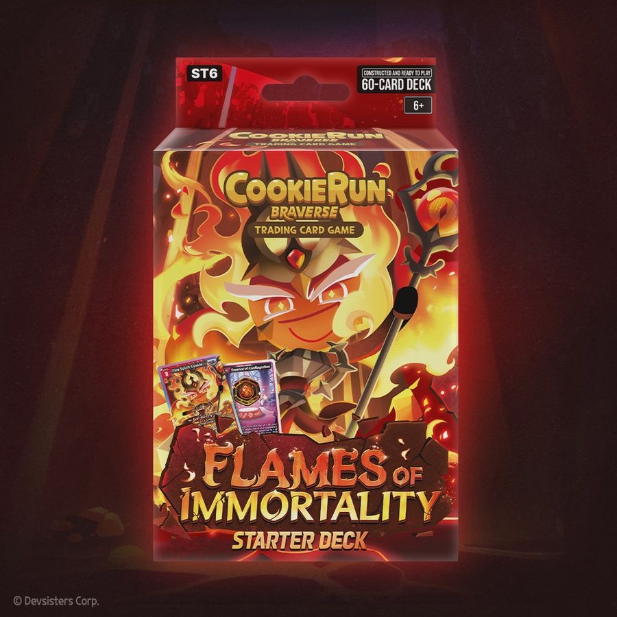 CookieRun TCG: Legendary Cookie Starter Deck - Flames of Immortality