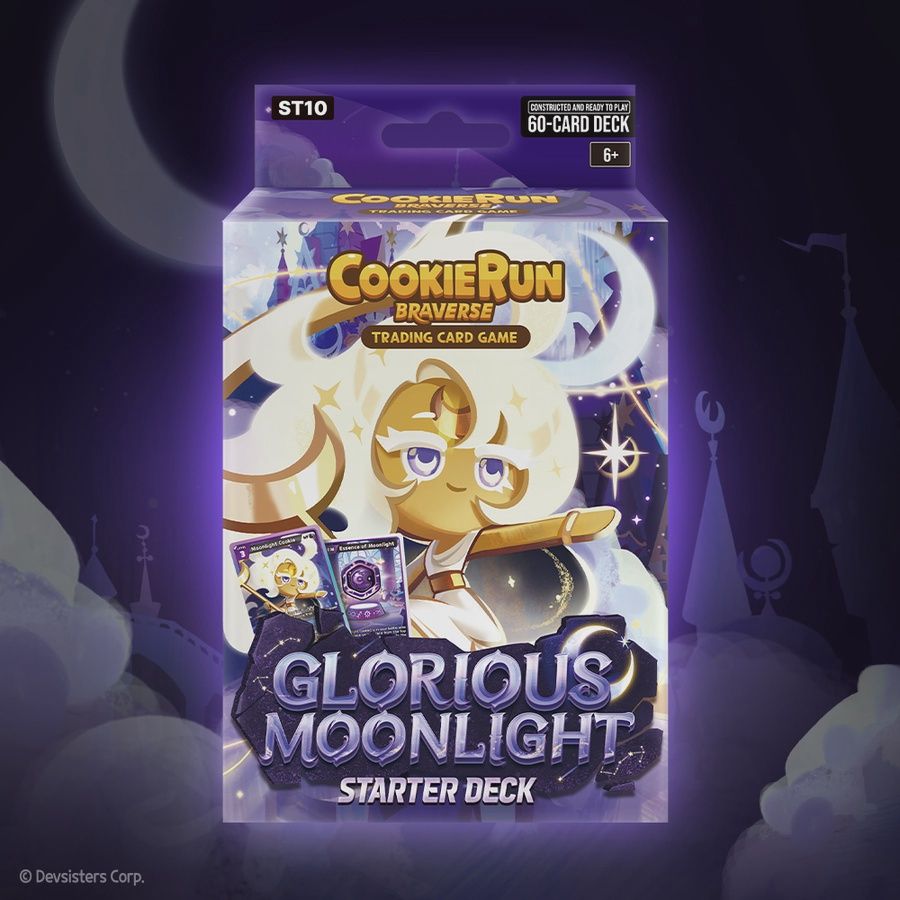 CookieRun TCG: Legendary Cookie Starter Deck - Glorious Moonlight