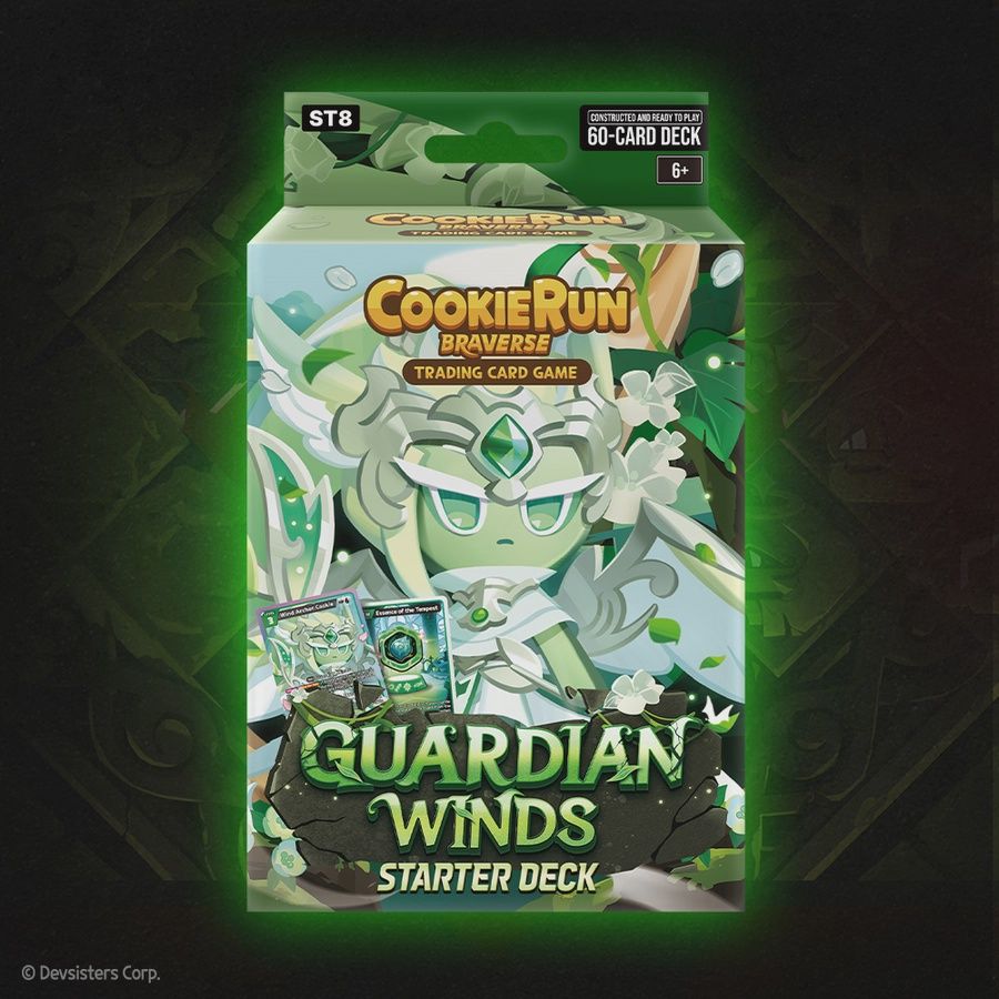 CookieRun TCG: Legendary Cookie Starter Deck - Guardian Wind