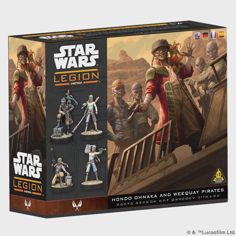 Star Wars: Legion – Hondo Ohnaka &amp; Weequay Pirates