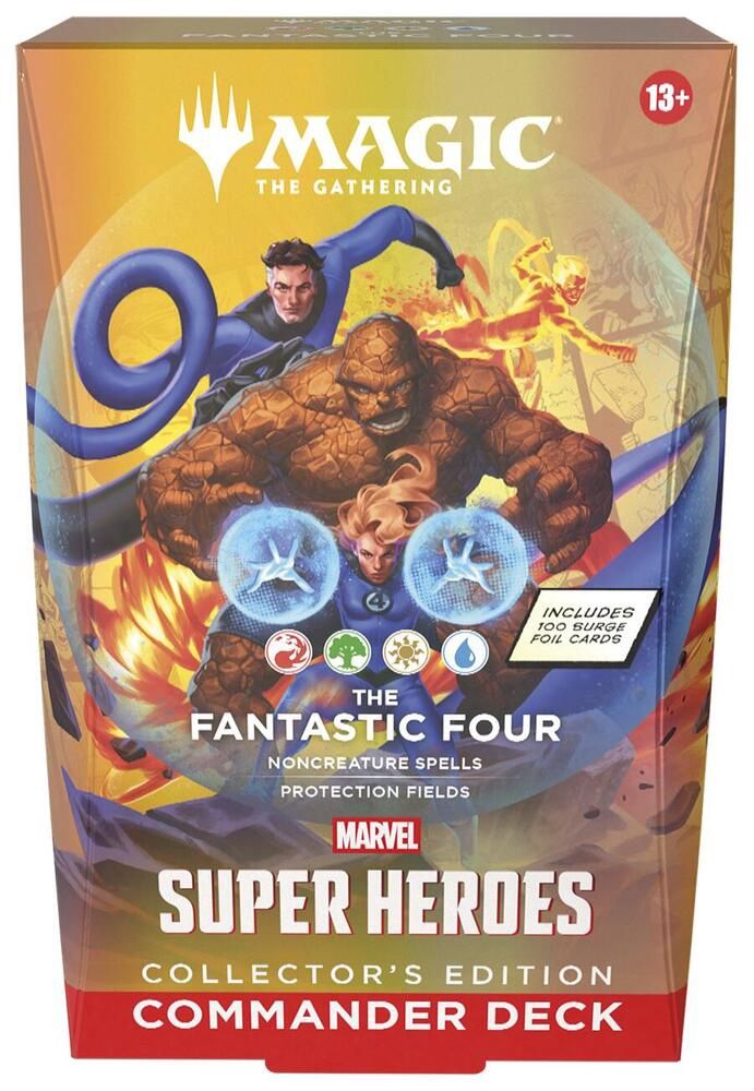 Marvel Super Heroes Commander Deck - Collector's The Fantastic Four