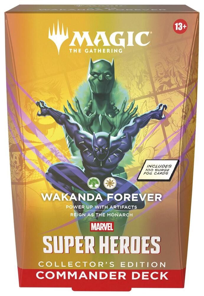 Marvel Super Heroes Commander Deck - Collector's Wakanda Forever