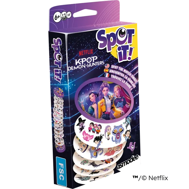 Spot It! K-Pop Demon Hunters (Eco Blister)