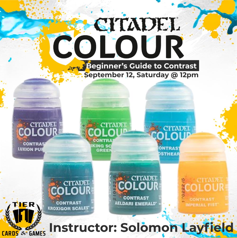 Painting Class: Beginner's Guide to Contrast - Saturday, September 12
