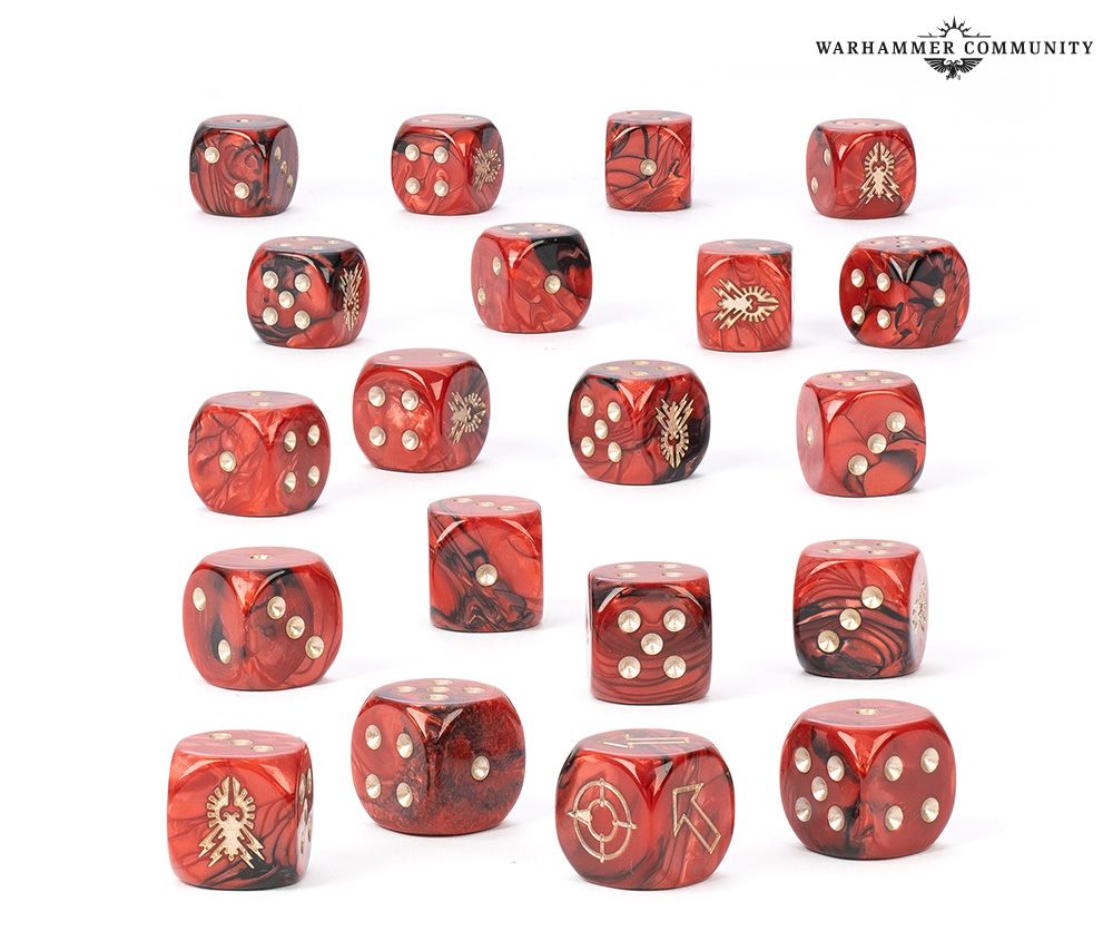 31-159 Legio Custodes Dice Set