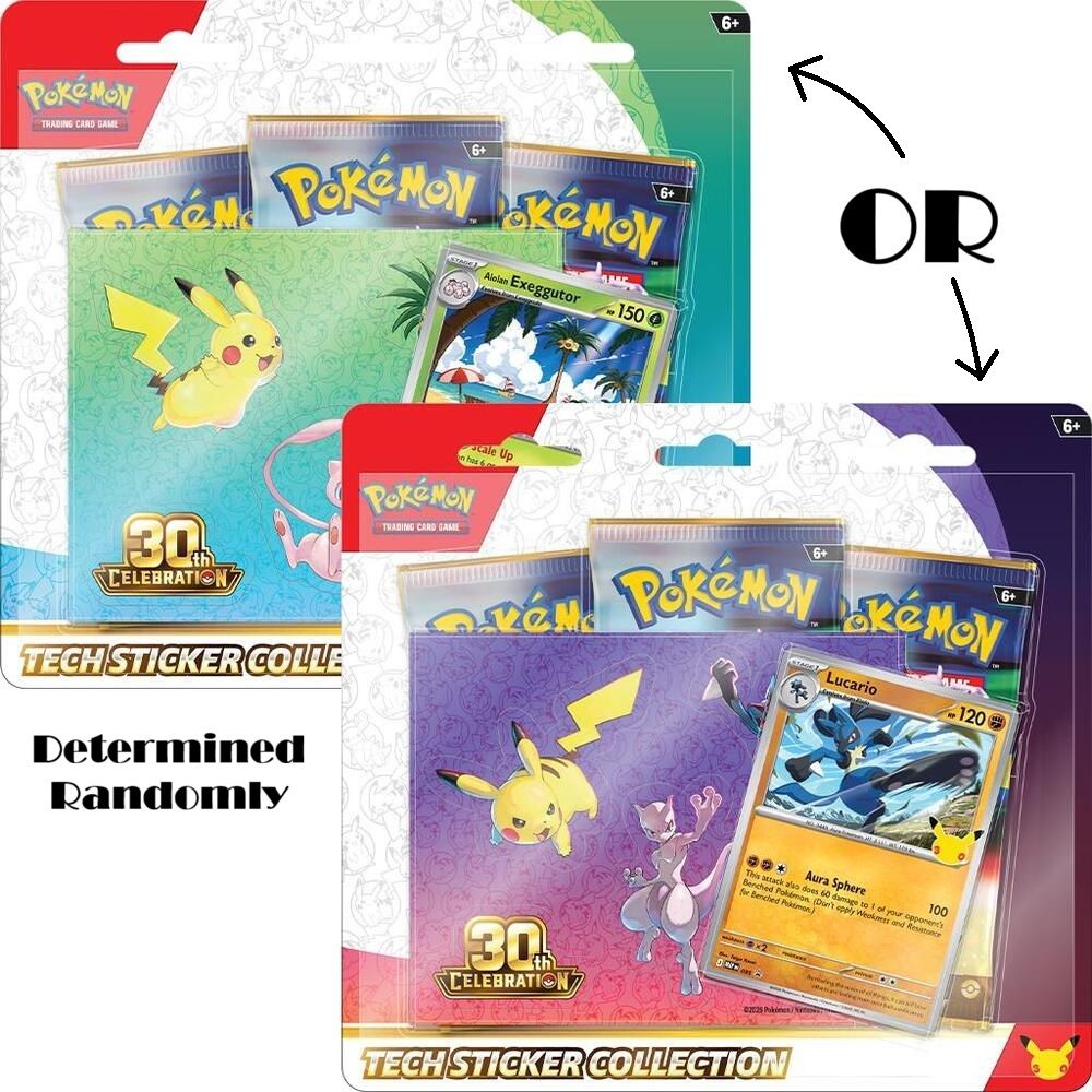 30th Celebration Tech Sticker Collection [VARIETY] - ME:30C