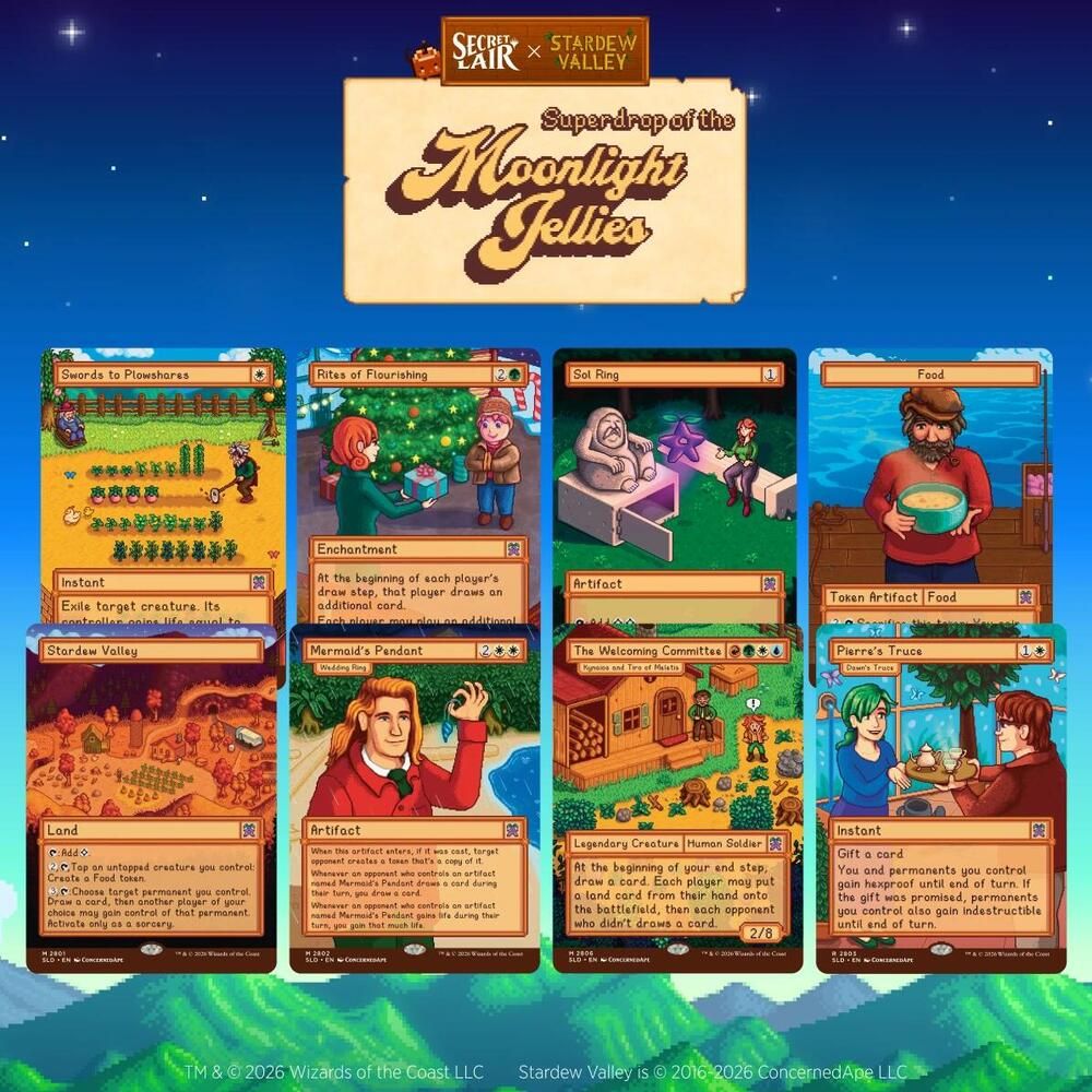 Secret Lair x Stardew Valley: Welcome to Stardew Valley - Non-Foil Edition