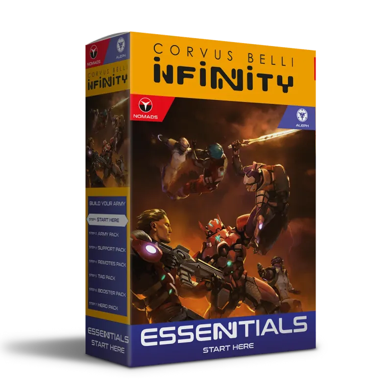 Infinity: Essentials Start Here (Nomads &amp; Aleph Starter Pack)