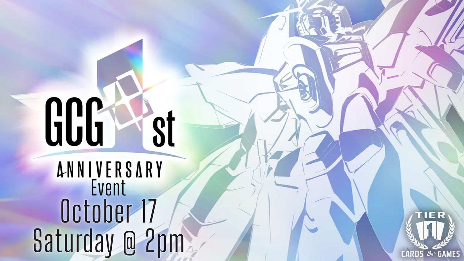 Gundam: 1st Anniversary Event - Saturday, October 17