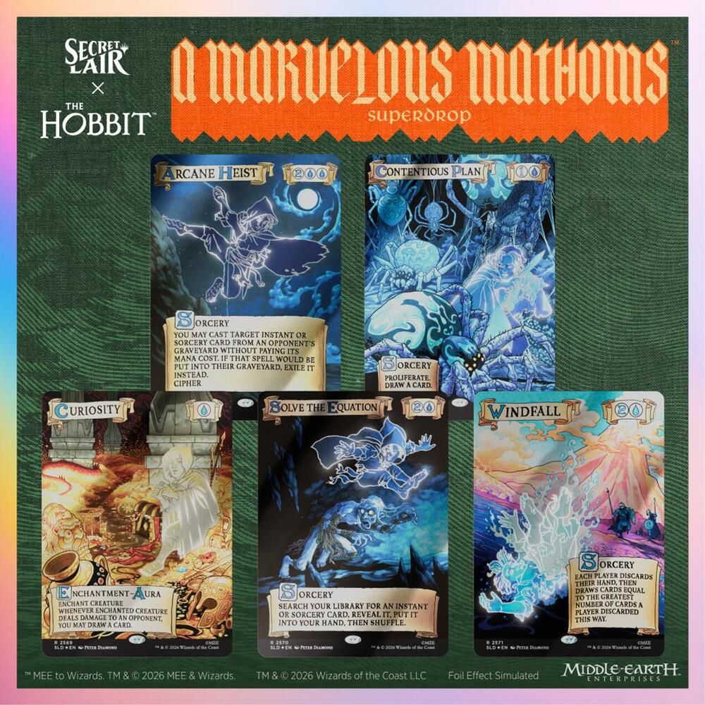Secret Lair x The Hobbit: He That Walks Unseen - Out Of Sight Foil Edition