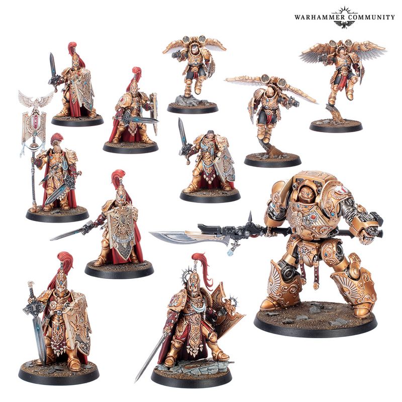 73-012 Combat Patrol: Adeptus Custodes