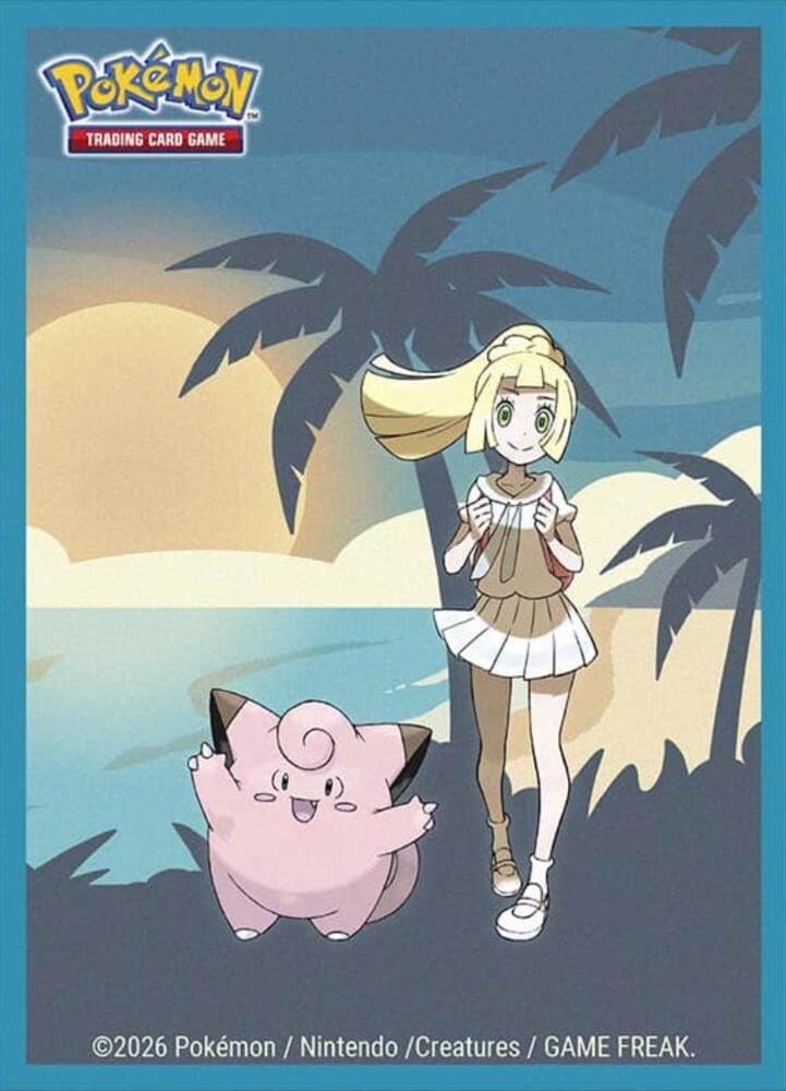 Ultra Pro: Pokemon Lillie and Clefairy (65-Pack)