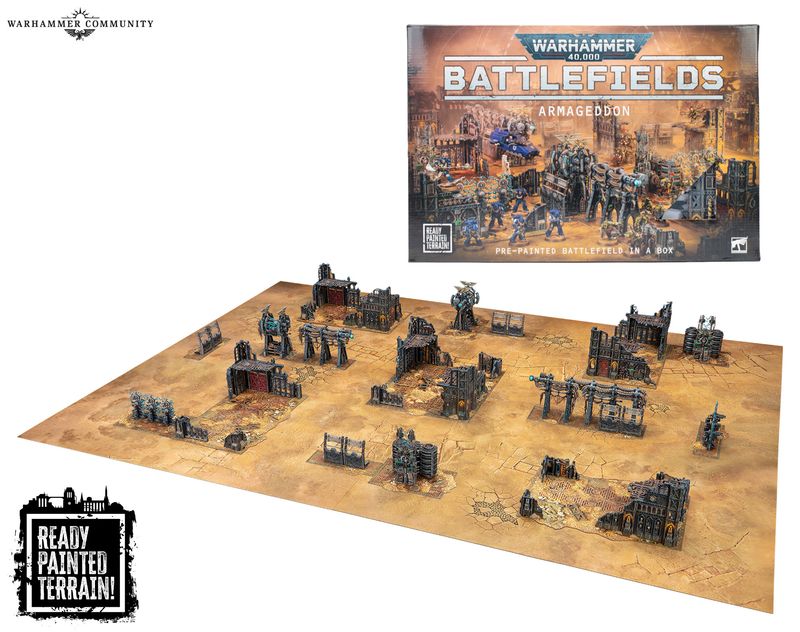 40-70 Battlefields: Armageddon – Ready-painted Terrain