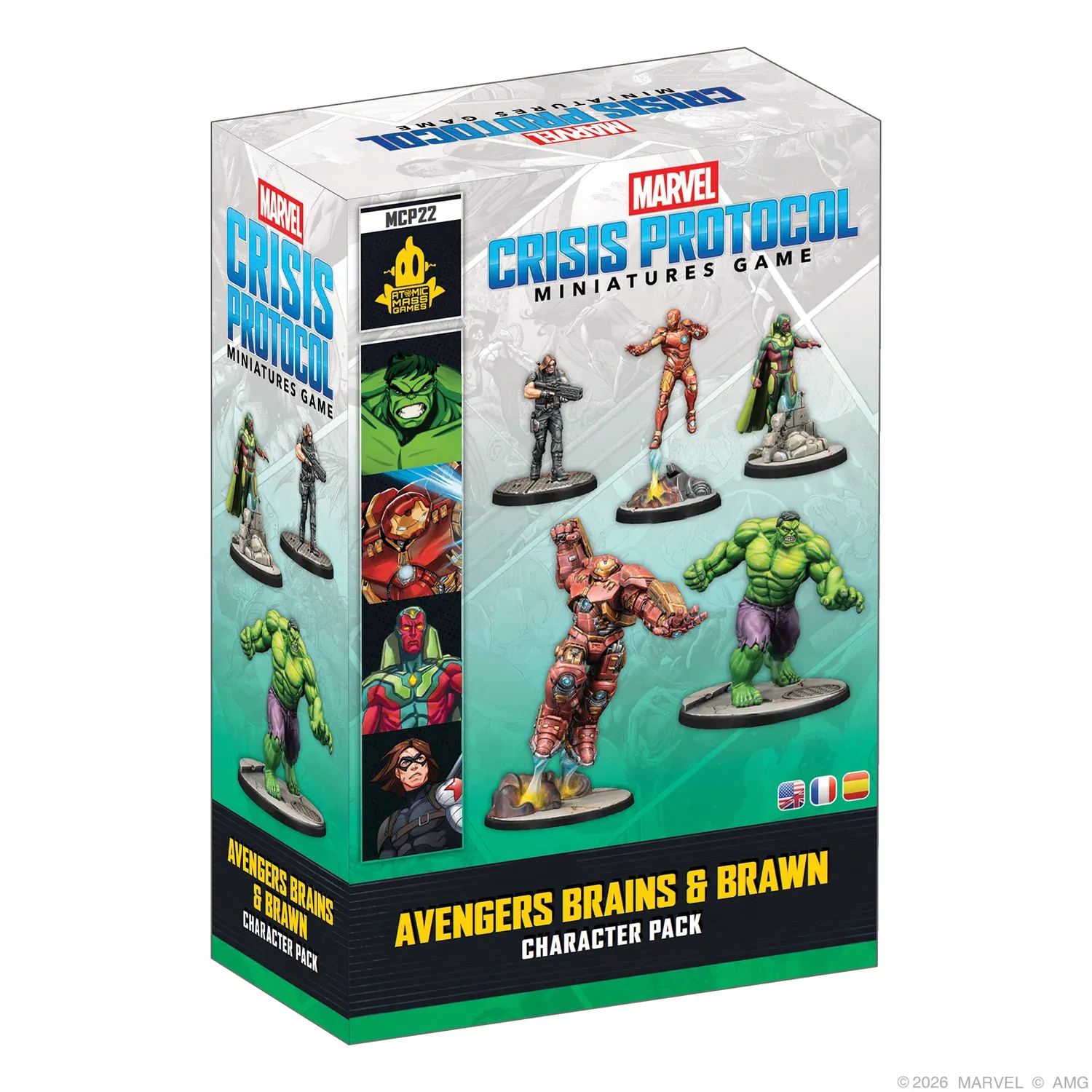 Marvel Crisis Protocol – Avengers Brains &amp; Brawn Character Pack