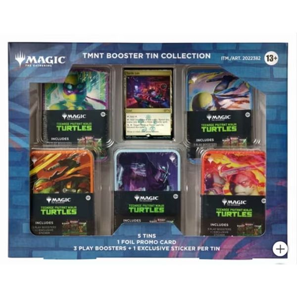 Teenage Mutant Ninja Turtles Booster Tin Collection