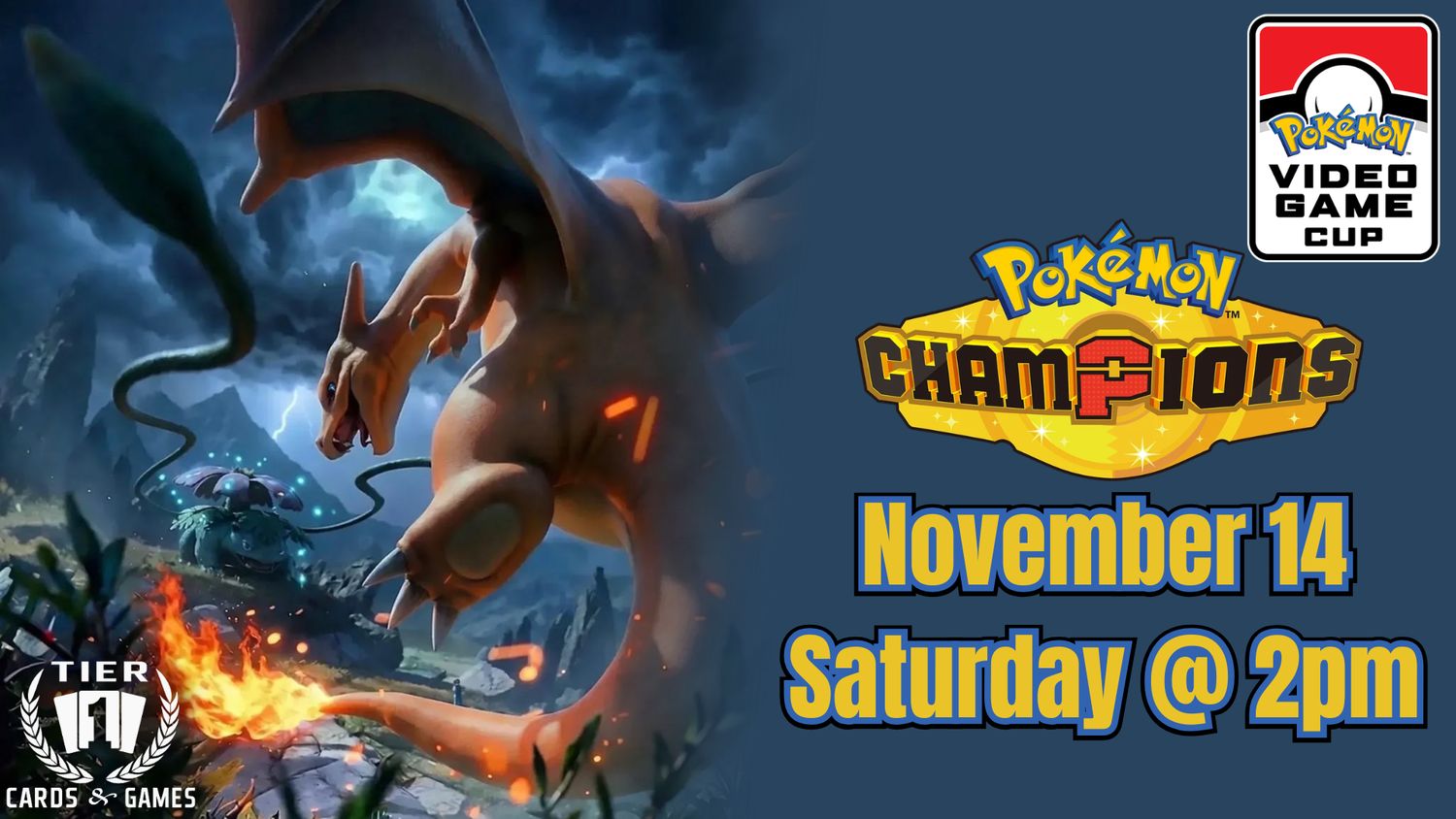 Pokemon VGC Cup - Saturday, November 14