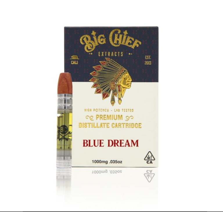 BIG CHIEF - BLUE DREAM - 1G THC Cartridge - $30